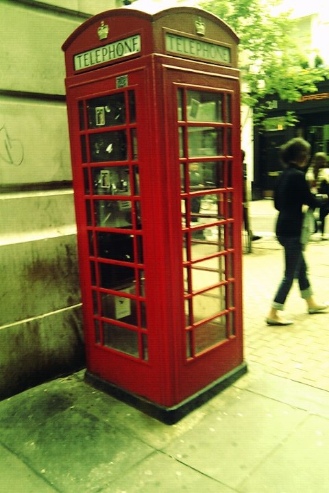 Classic Telephone Box, London, Frenchy a Londres