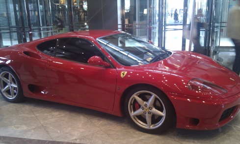 Motor Expo Canary Wharf Ferrari